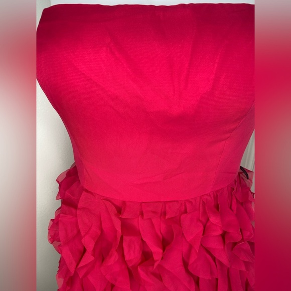 aiden Aiden Mattox NWT Elegant Strapless Pink Dress PICTURED AS IS - Picture 3 of 10